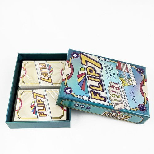 Flip 7 Board Game Card Games Entertaining Strategic Tabletop UK Fit For Family~