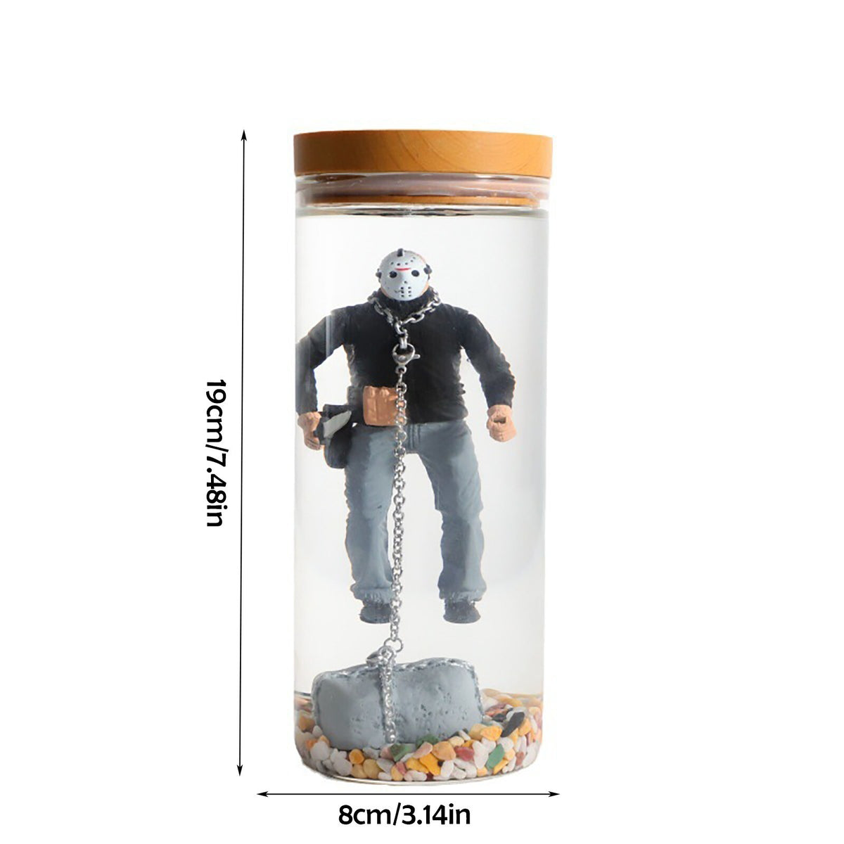 Jason Friday the 13th Hand Model Figurine – Horror Movie Desk Toy Decor Gift!