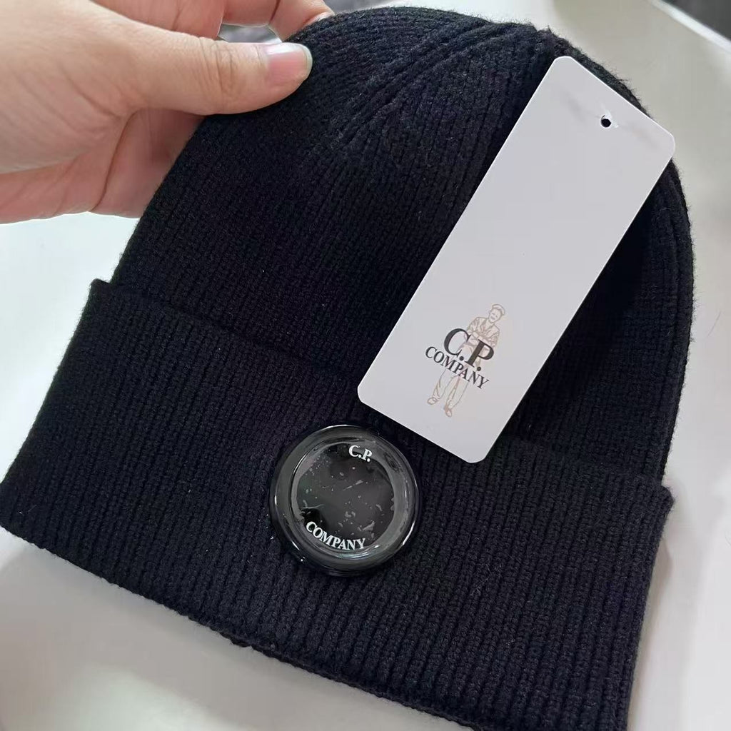 Beanie Knitted Hat Men Teens For CP Wool Winter Hats Hat Sunglasses