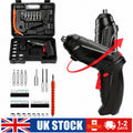47pcs Cordless Electric Drill Set Electric Driver Screwdriver Rechargeable NEW