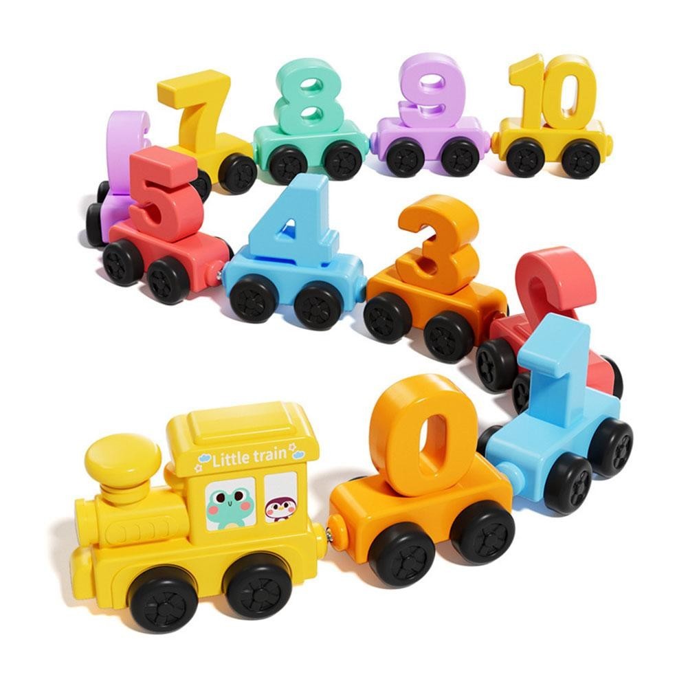 1set 0-10 Number Early Educational Toys Magnetic Number Train Set Kids UK