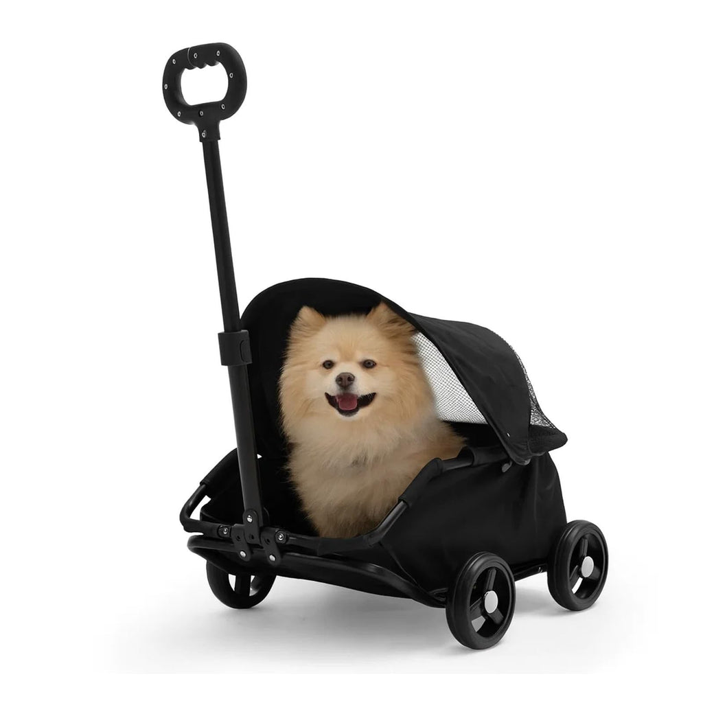 Foldable Pet Dog Cat Stroller Pet Jogger Carrier Cart Open Car Travel Walk Wheel
