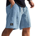 Mens Casual Summer Shorts Lightweight Elastic Waist Gym Running Beach S-XL