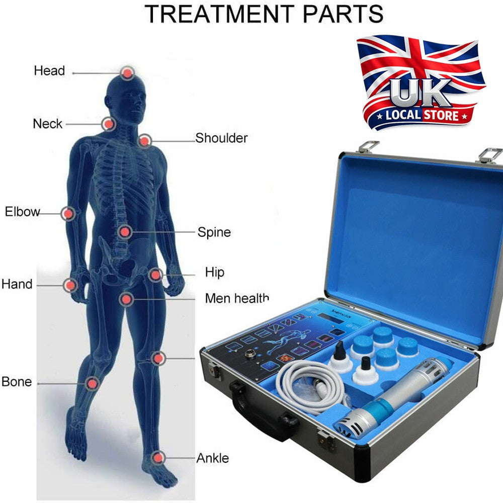 2026 Touch Screen Shockwave Therapy Machine For Muscle Pain Removal ED Treatment