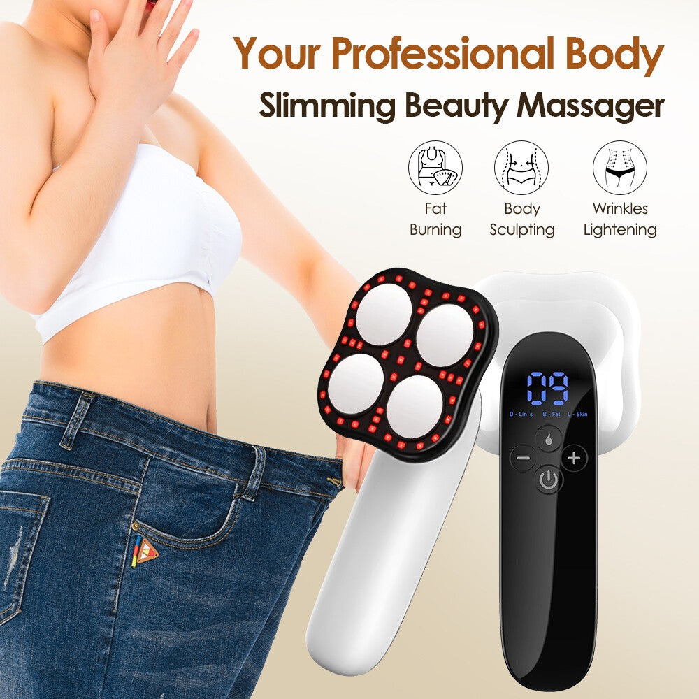 RF Radio Frequency Body Slimming Machine Cellulite Massager Fat Burner Shaping