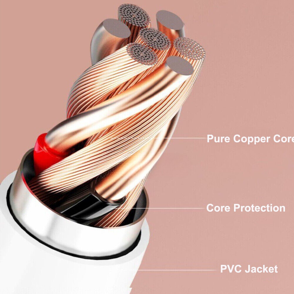 5M Long USB Type C Charger Cable For Samsung Xiaomi Huawei