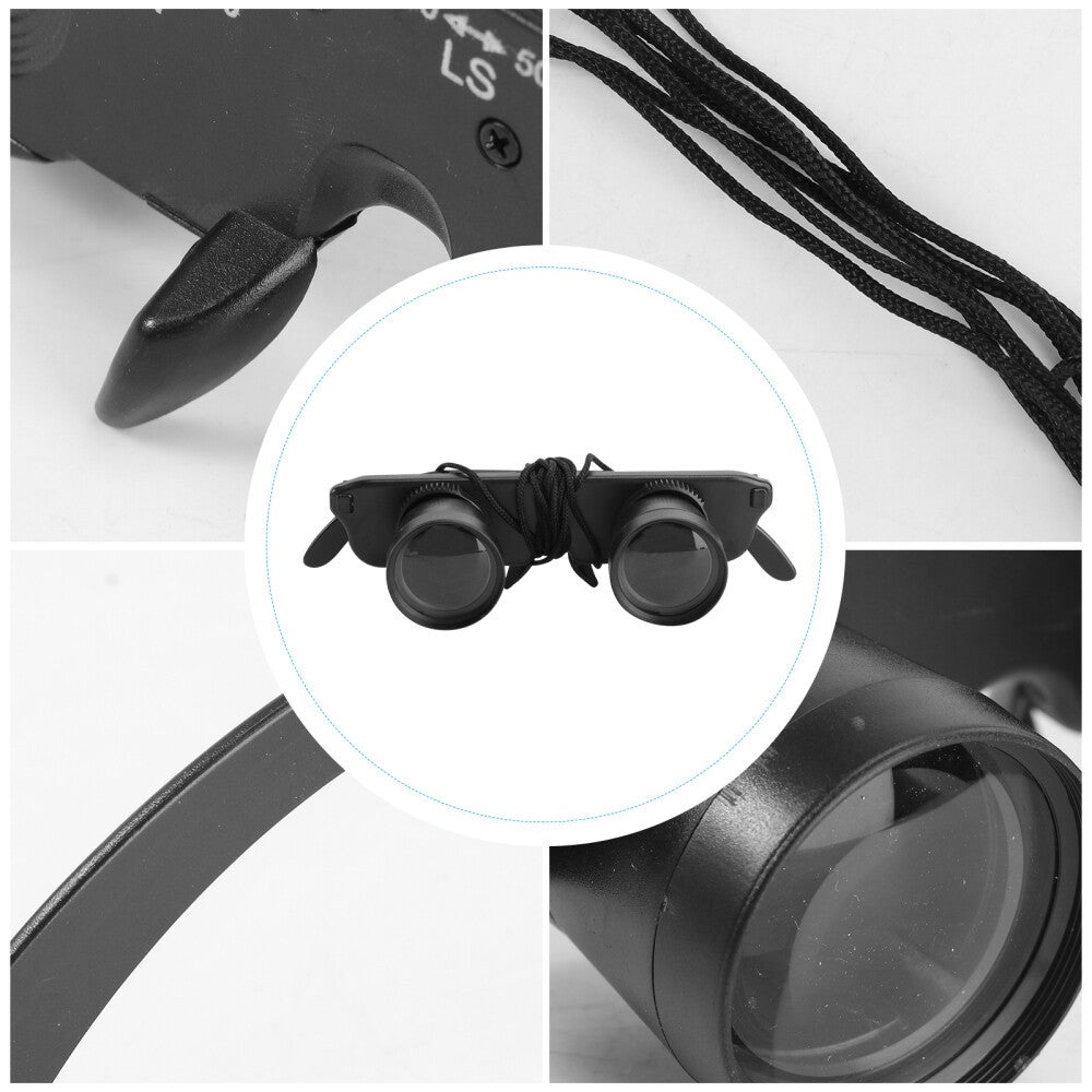 Binoculars Glasses for Watching Tv Wearable Opera Far Mirror Fishing Gear