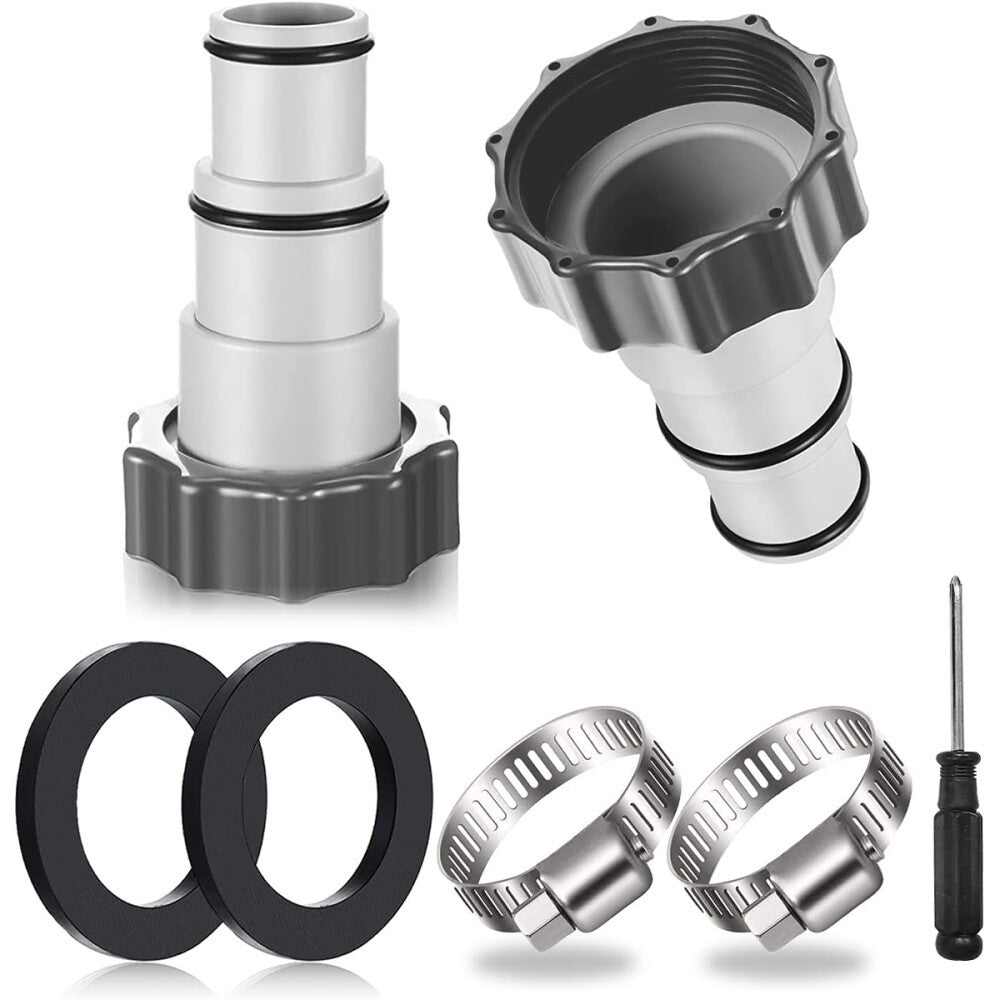 2x Swimming Pool Adapter A Pump Hose Special Adapter for Intex Bestway