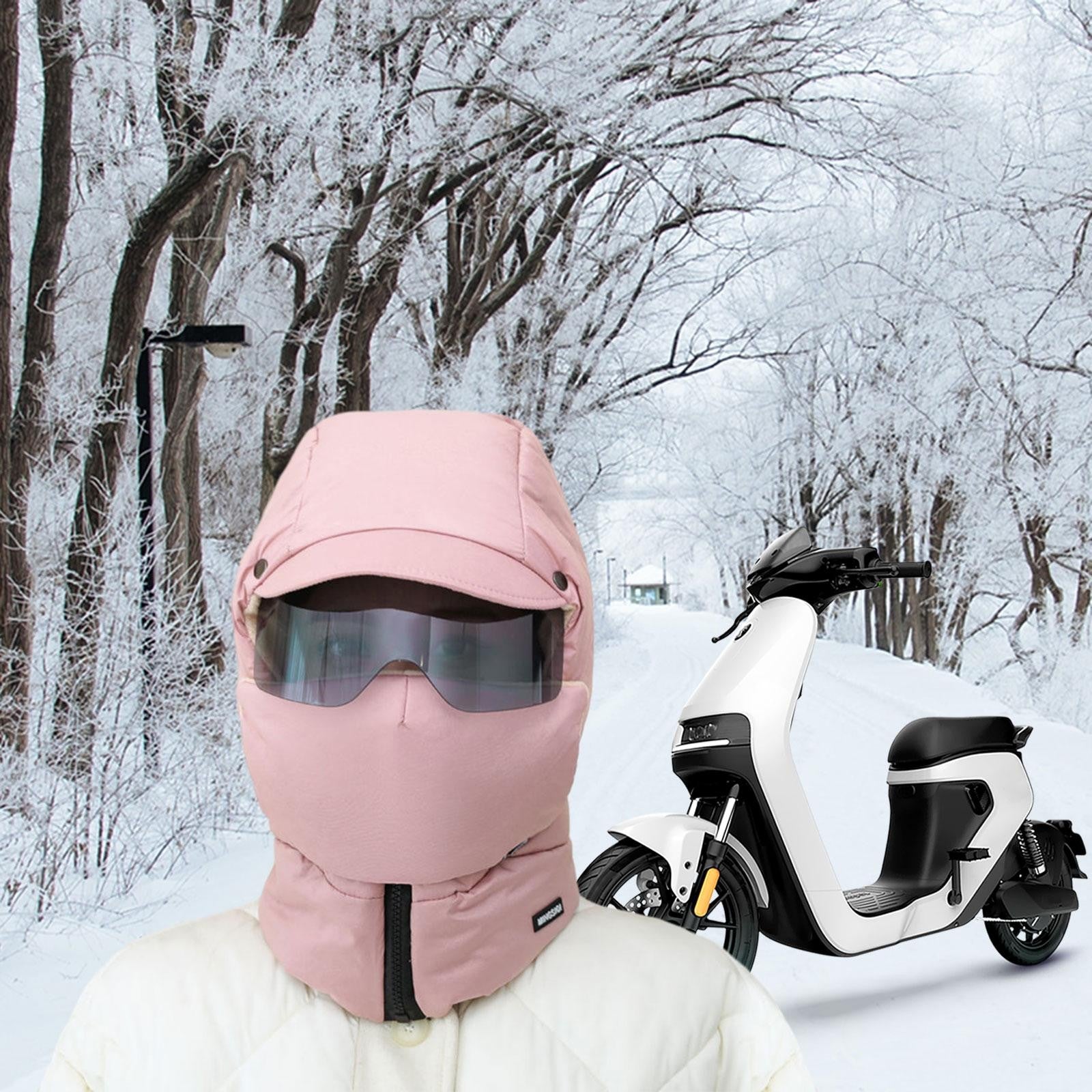 Winter Hat Thermal Lightweight Windproof Mask Face Cover Headwear Trapper Hat