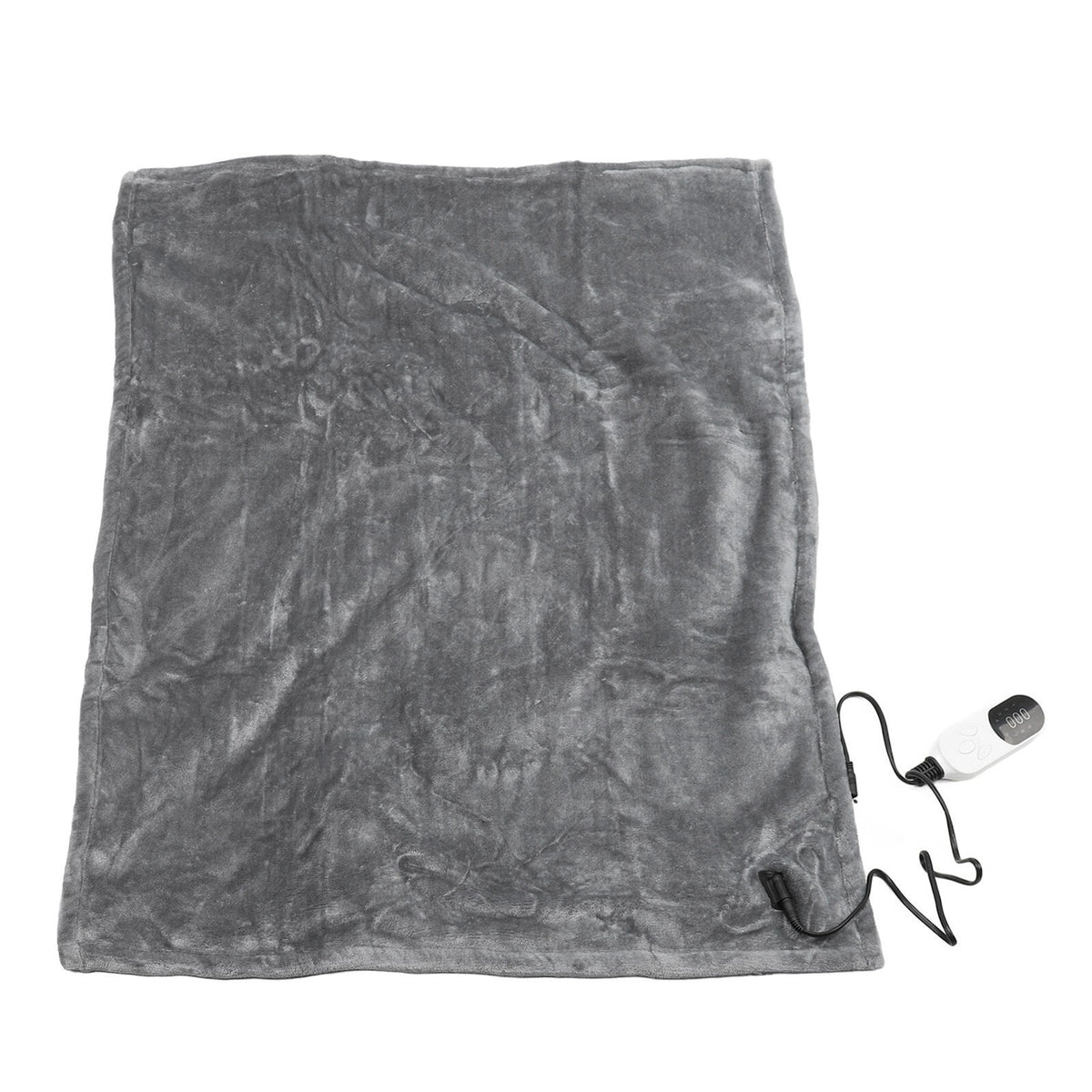 ′72W Heated Auto Blanket Flannel Electric Auto Blanket 12V Camping Electric