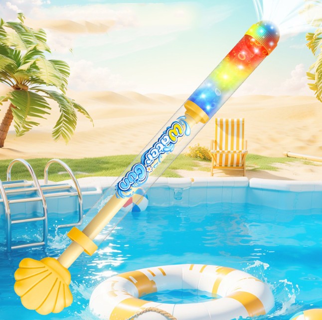 2026 New Glowing Rainbow Led Water Blaster,Fireworks Water Spray Gun with Lights