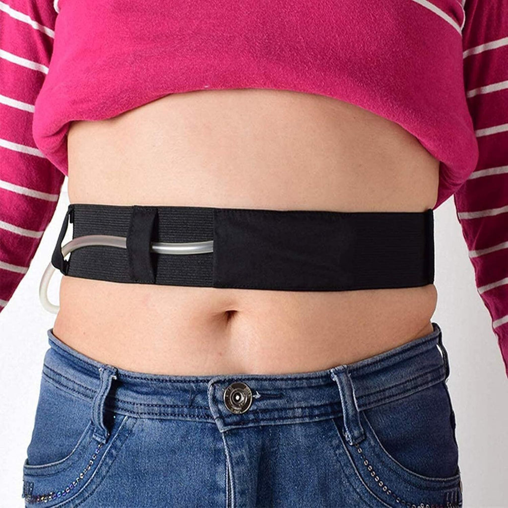 Peritoneal Dialysis PEG Feeding Tube Holder Belt Breathable Adjustable G-Tube