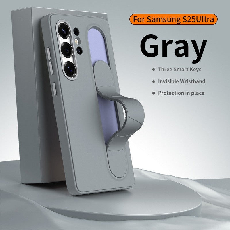 Case For Samsung Galaxy S26 Ultra  Smart Button Wristband Cover