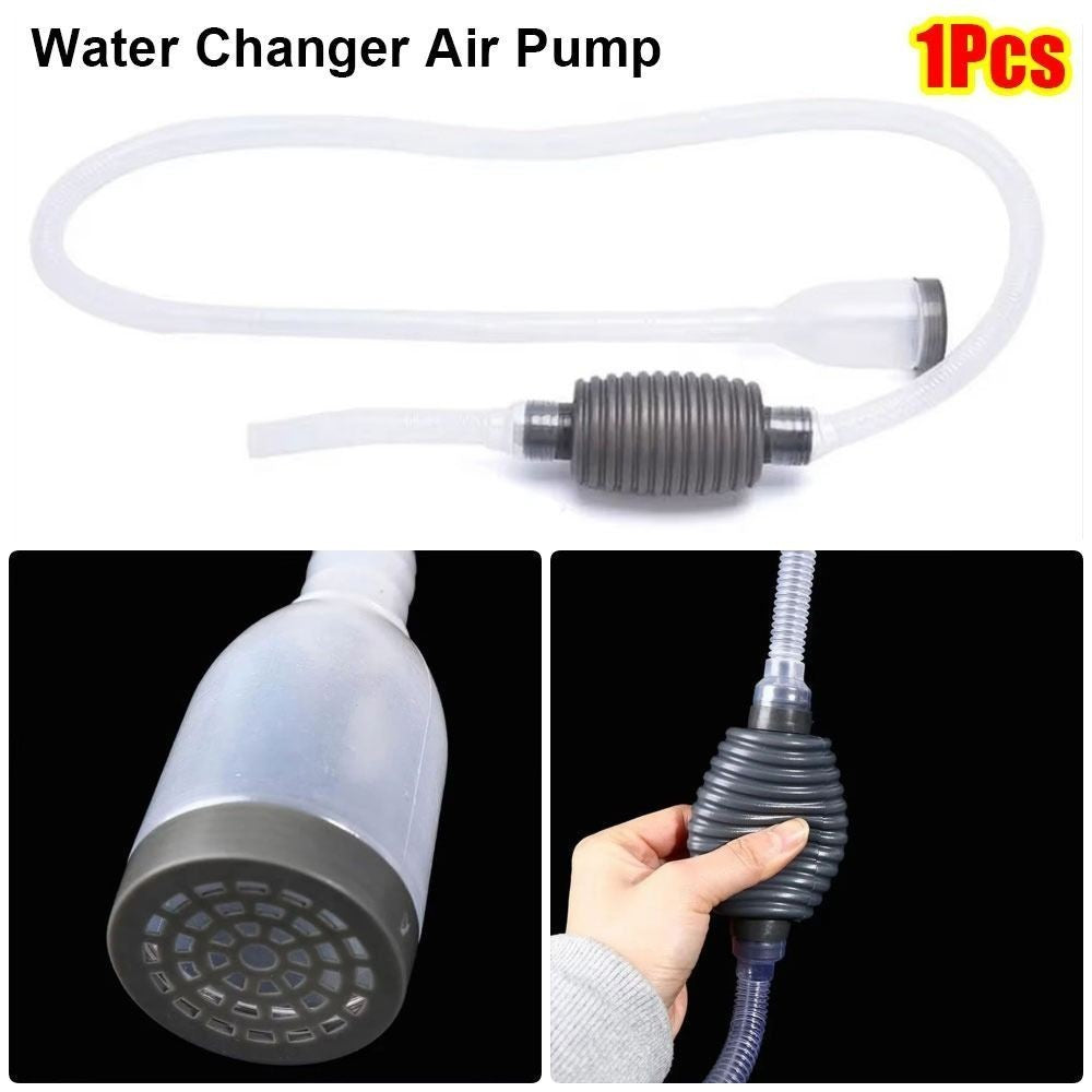 1Pcs 140cm Fish Tank Cleaning Accessories Handheld Vacuum Siphon Pump