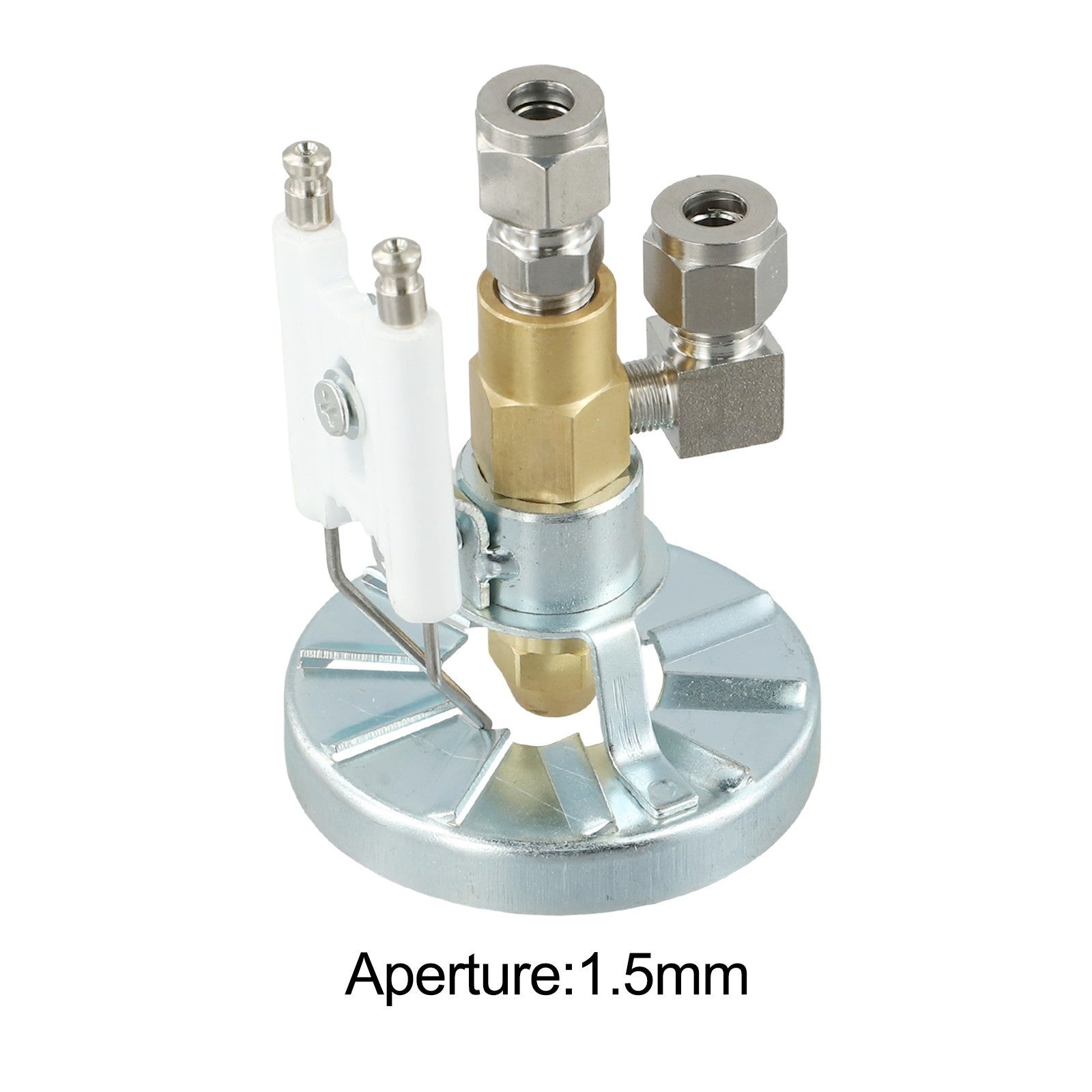 Waste Oil Burner Nozzle Siphon Air Atomizing Spray Nozzle Electrode  0.5-2.0mm.