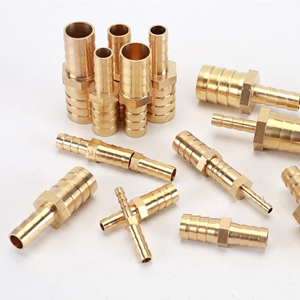 2Pcs Reducer Adapter for Air Water Fuel Gas Pipe 8mm-6mm 10mm-8mm 12mm-10mm