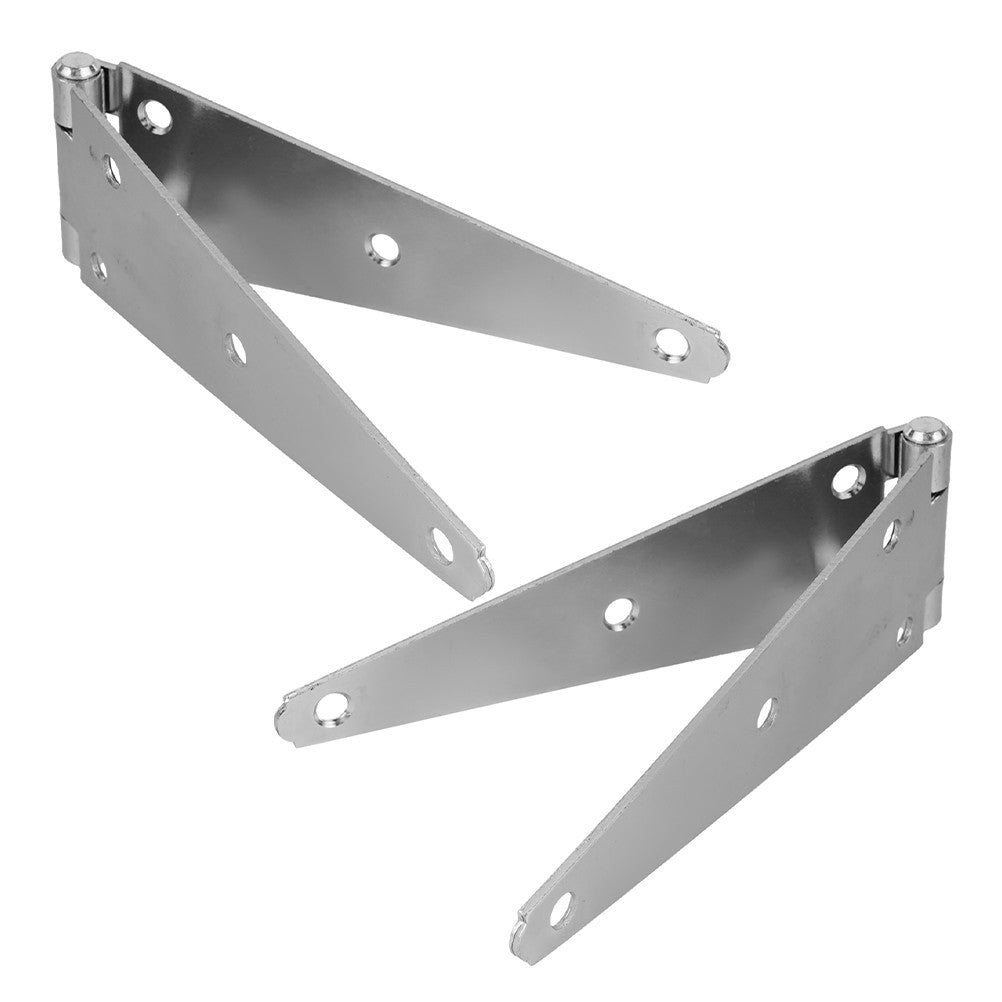 2 Pcs Stainless Steel Hinges Outdoor Hardware Gate Heavy Duty Strap