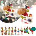 19X Merry Christmas Grinch Ornament Xmas Tree Hanging Figure Decoration Pendants