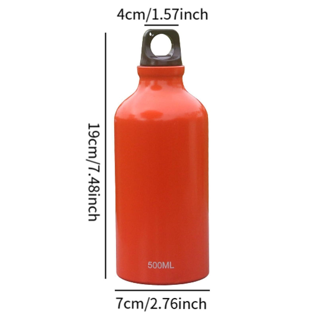 Fuel Bottle Portable Aluminum Gasoline Bottle for Hiking Outdoor Camping