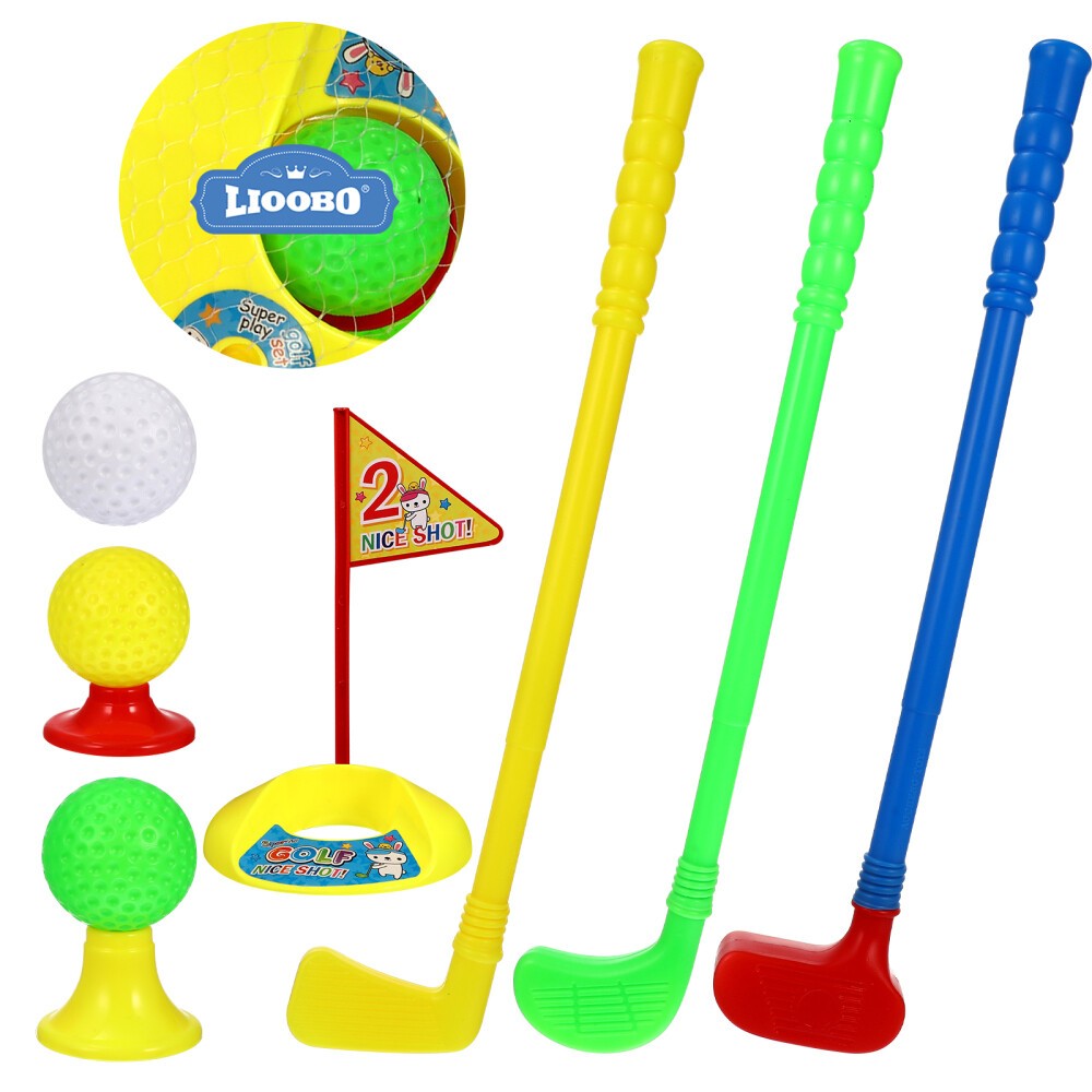 Sweat Suit Kids Golf Clubs 3-5 Toddler Sports Set Parent-child
