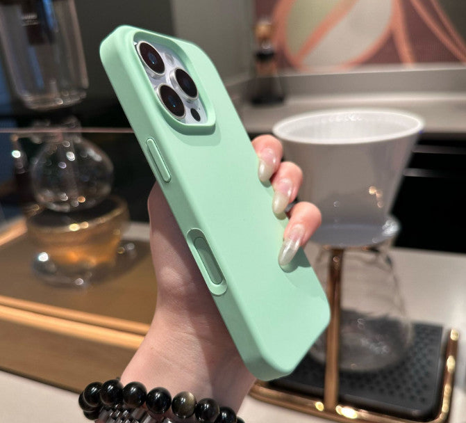 Liquid Silicone Integrated Cutton Case For iPhone 16 Pro Max 16 Plus 16 Pro