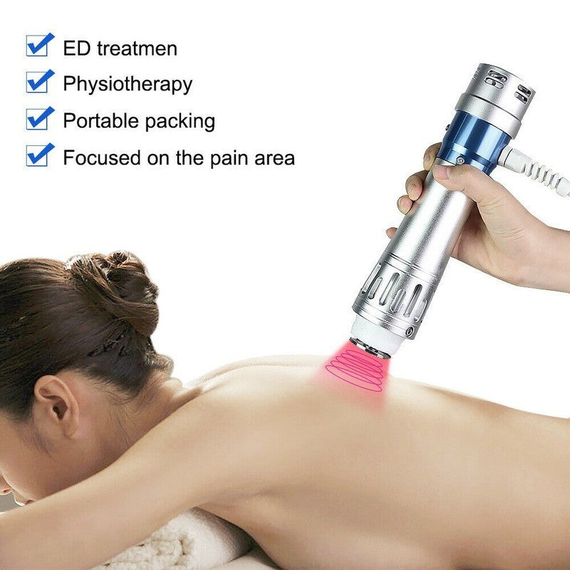 ESWT Focused Shockwave Therapy Machine Relieve Muscle Pain ED Treatment Handheld