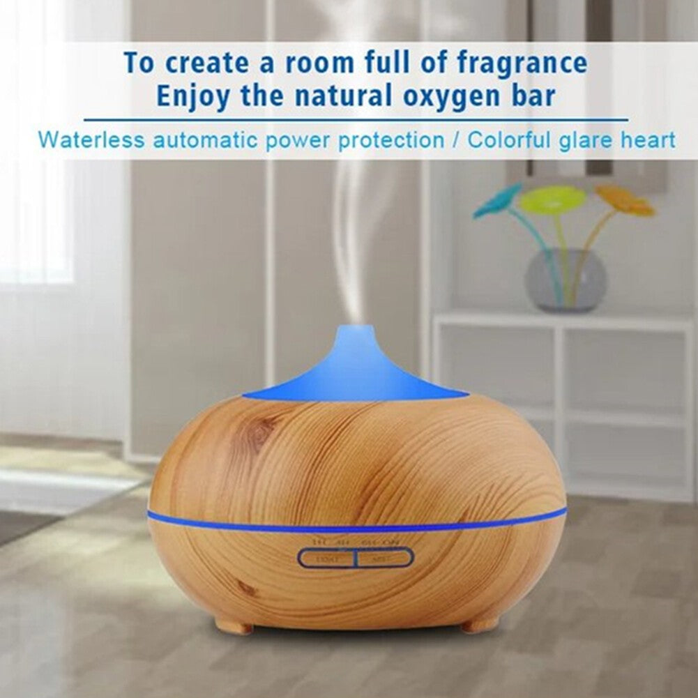 Essential Oil Diffuser Aroma Humidifier LED Ultrasonic Aromatherapy Air Purifier