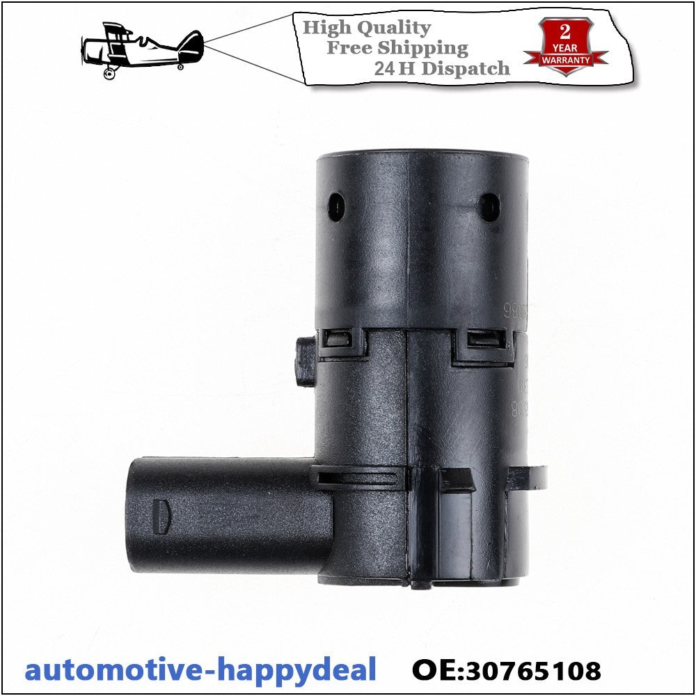 4x PDC Parking Sensor For Volvo C70 S40 S60 S80 V50 V70 XC70 XC90 Black 3-Pin