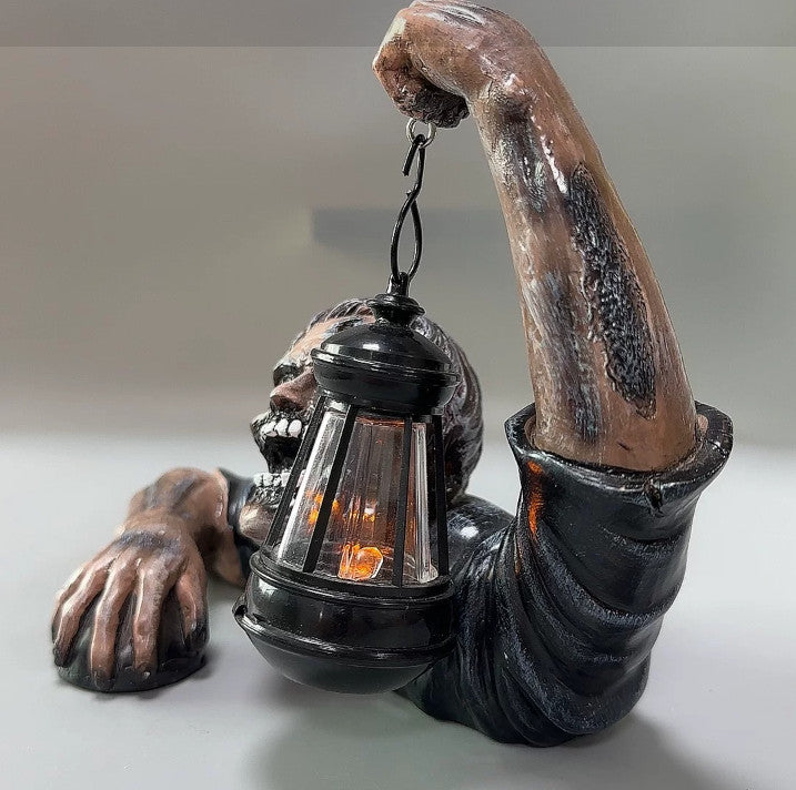Halloween Crawling Zombie Horror Props Outdoor Garden Statue Graveyard Decor