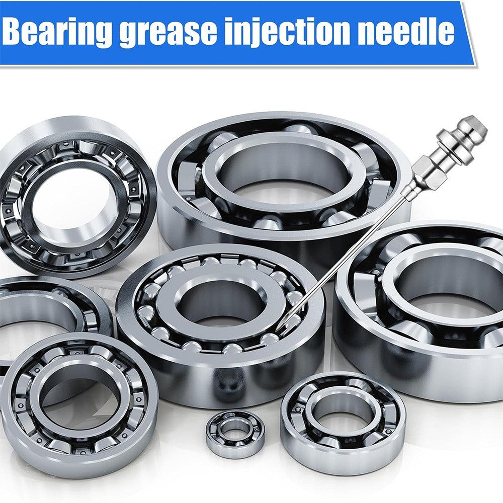 7pcs Grease Gun Injector Needle Dispenser Nozzle Attachment Coupler Adapter Tool