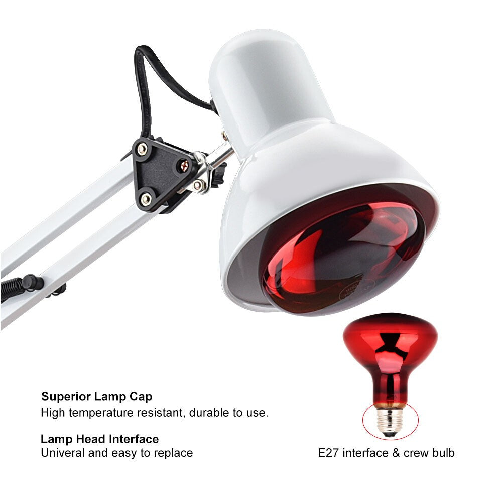 Far Infrared Heat Lamp Mineral Therapy Lamp Pain Relief Heating Device