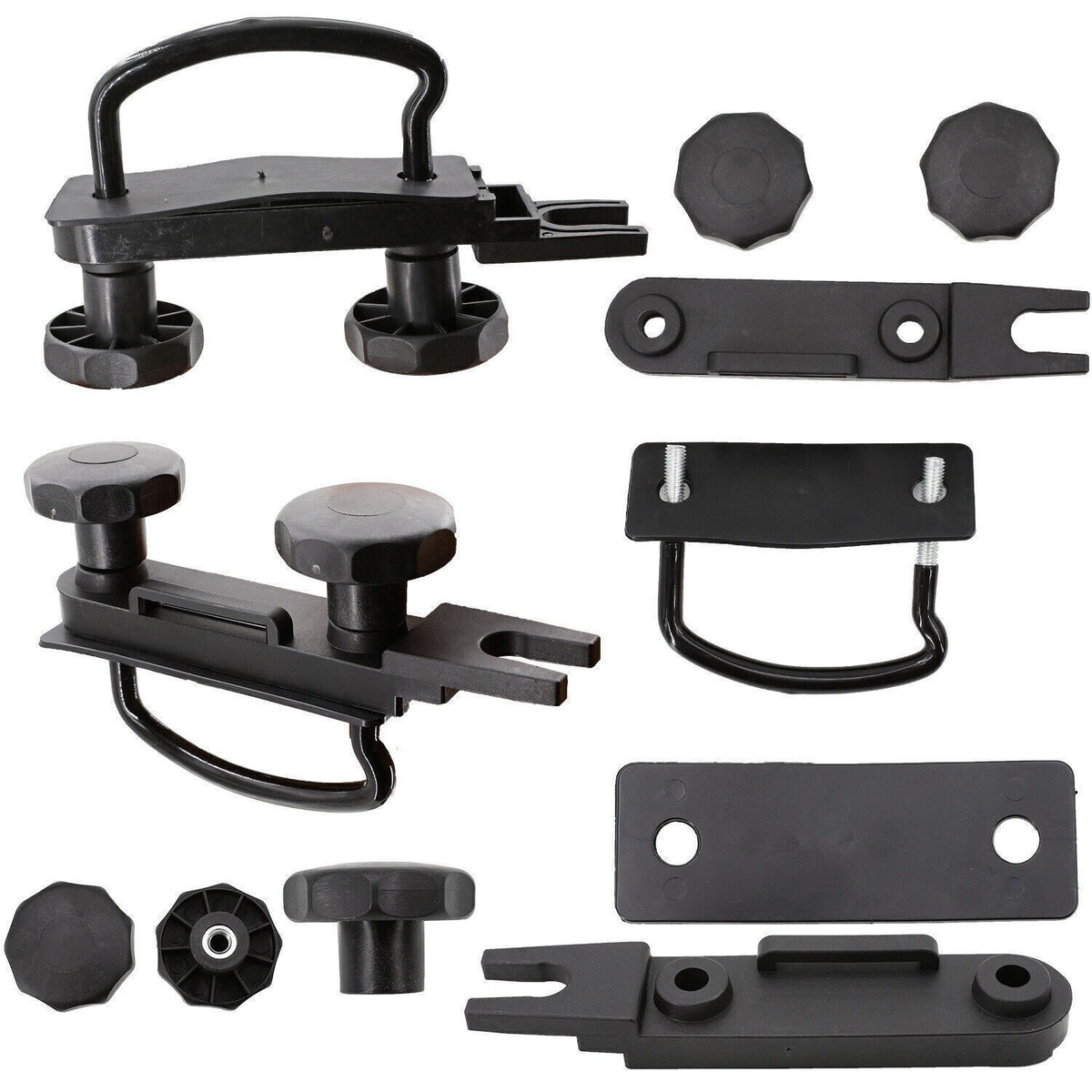 Stainless Steel Universal Roof Box Car Van Mounting Fitting Kit U-Bolts Clamp UK