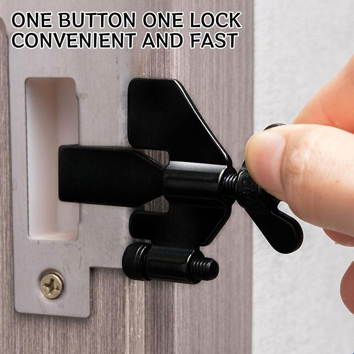 Portable Door Lock Hardware Safety Security Tool Home Hotel Travel