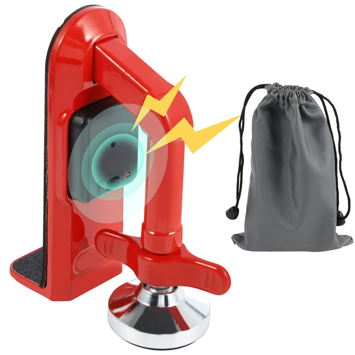 Portable Alarm Door Stopper Personal Protection Security Door Stopper Easy to  C