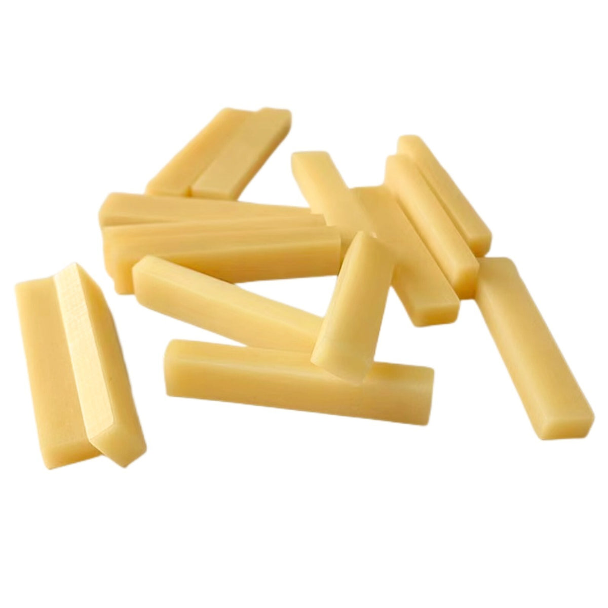 10x Bone Guitar Nut 52x10x6mm Luthier Unbleached Blank
