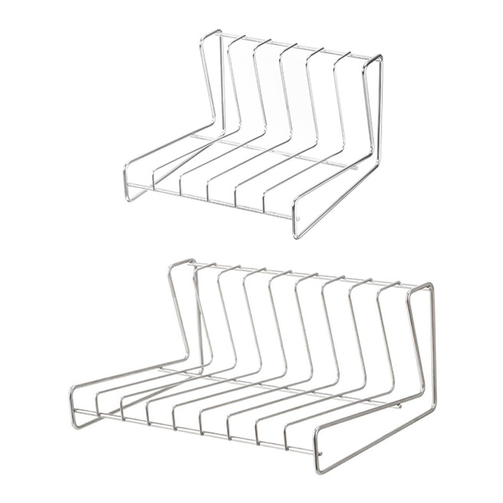 Dish Drying Rack Storage Holder Plate Organizer Dish Storage Rack for Home