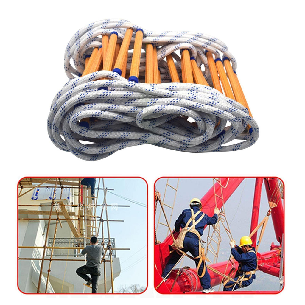 New Emergency Fire Escape Ladder Soft Rope Portable Kids Adults for Engineering