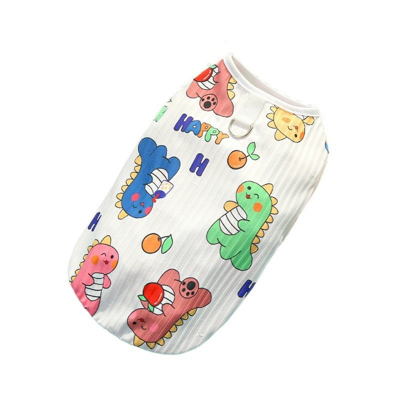 Pet Dog Cooling Vest Breathable Summer Cooling Coat Elastic Small Medium Big Dog