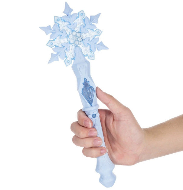 *Princess* Snowflake Glow Wand Light Up Stick For Kids Birthday Halloween Party