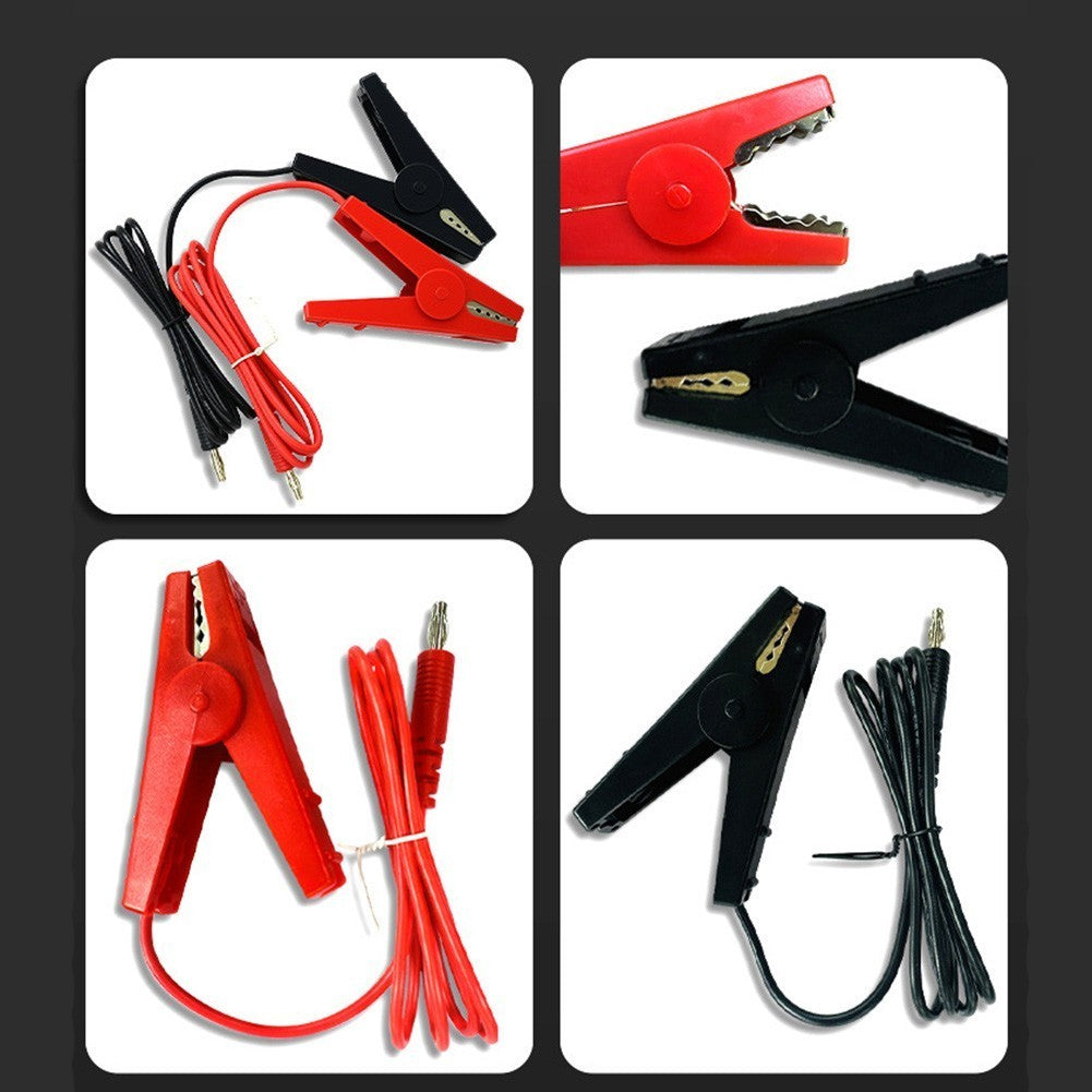 Electric Fence Cable with Battery Clips for Solar and Electric Fence Chargers