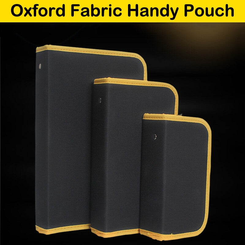 Multifunction Canvas Hardware Tool Bag Storage Box Oxford Organizer Pouch Zip
