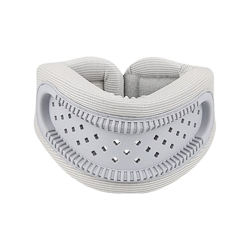 Neck Support Adjustable Neck Brace Breathable Hollow Neck Support for Man Woman
