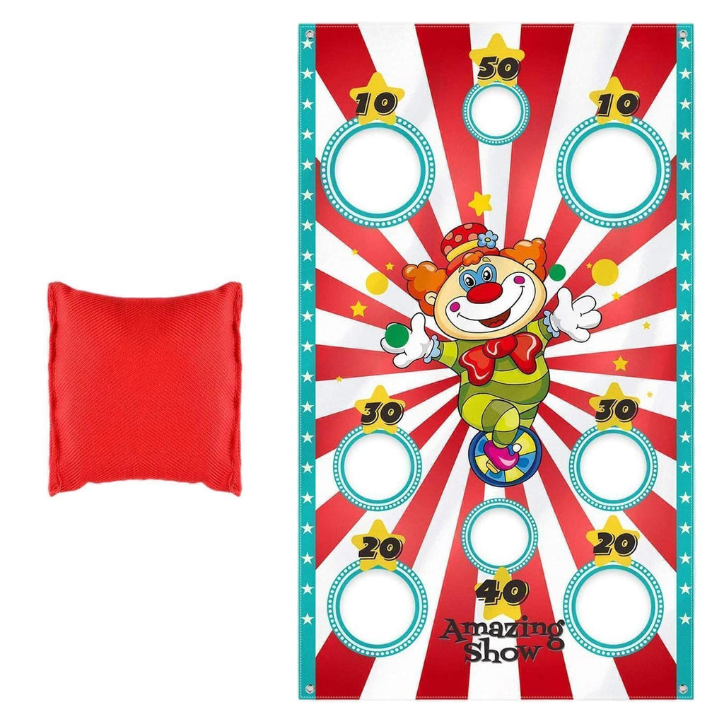 Toss Game with Bean Bags banner Fun Indoor and Outdoor Party Game Gift for Kids