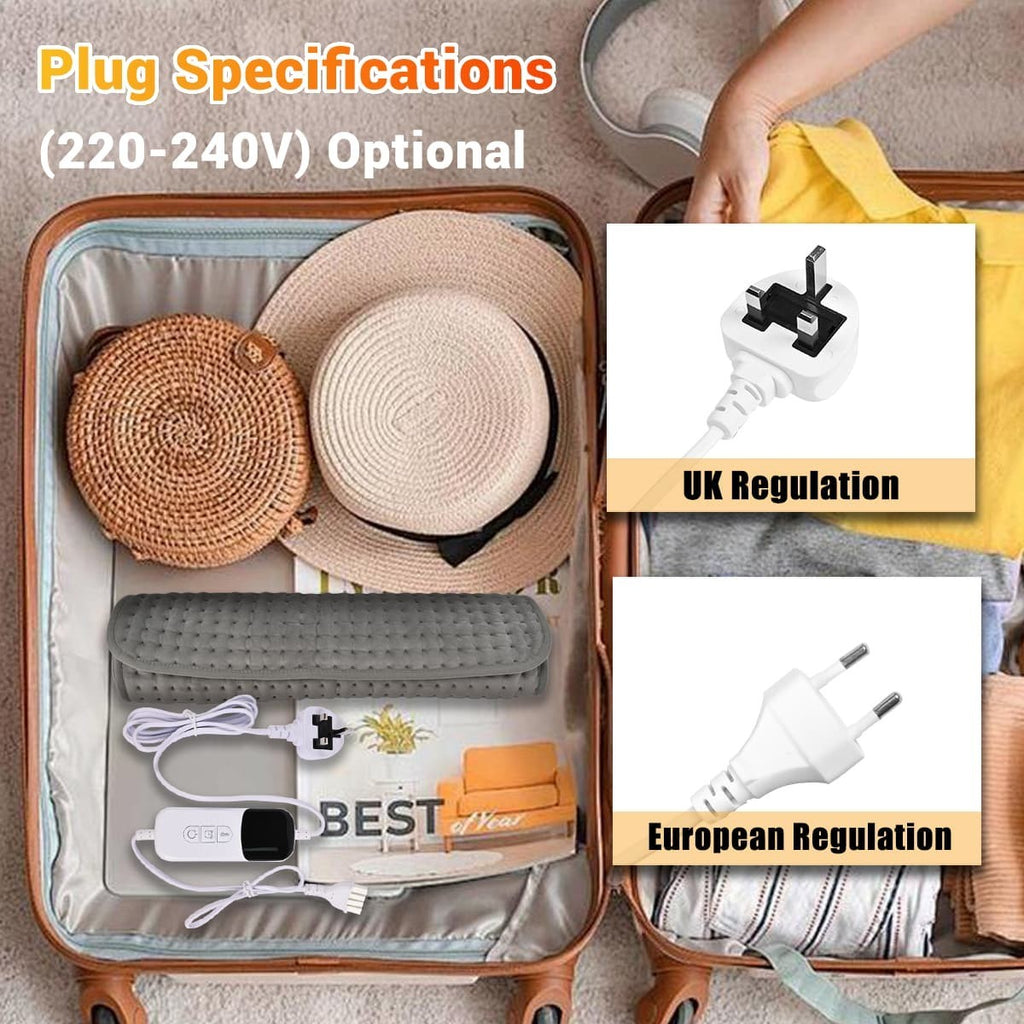 Heating pad Electric Heat Pad for Back Neck Shoulder Belly Pain Relief 40x80cm ~