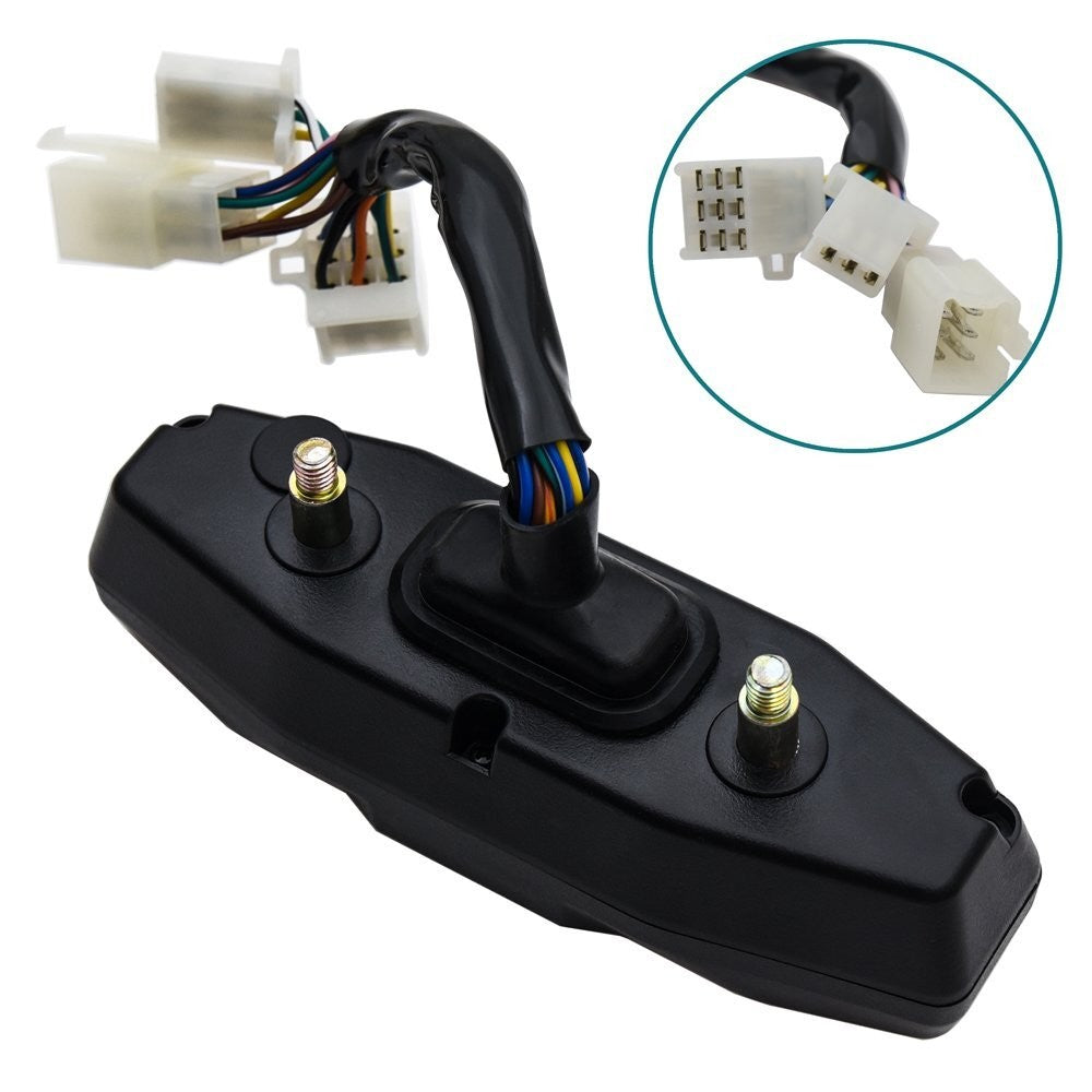 Motorcycle LCD Digital Speedometer Universal Motorbike Odometer Tachometer Gauge