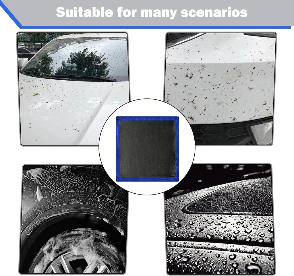 NEW 2026 2xMICROFIBRE CLEANING AUTO CAR DETAILING SOFT CLOTHS WASH TOWEL DUSTER