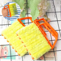 7 Brush Venetian Blind Cleaner Washable Easy Cleaning Tool Duster Microfibre 2Pc