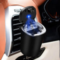 Auto Car Ashtray Cup Ash Holder LED Light Lid Portable Detachable UK