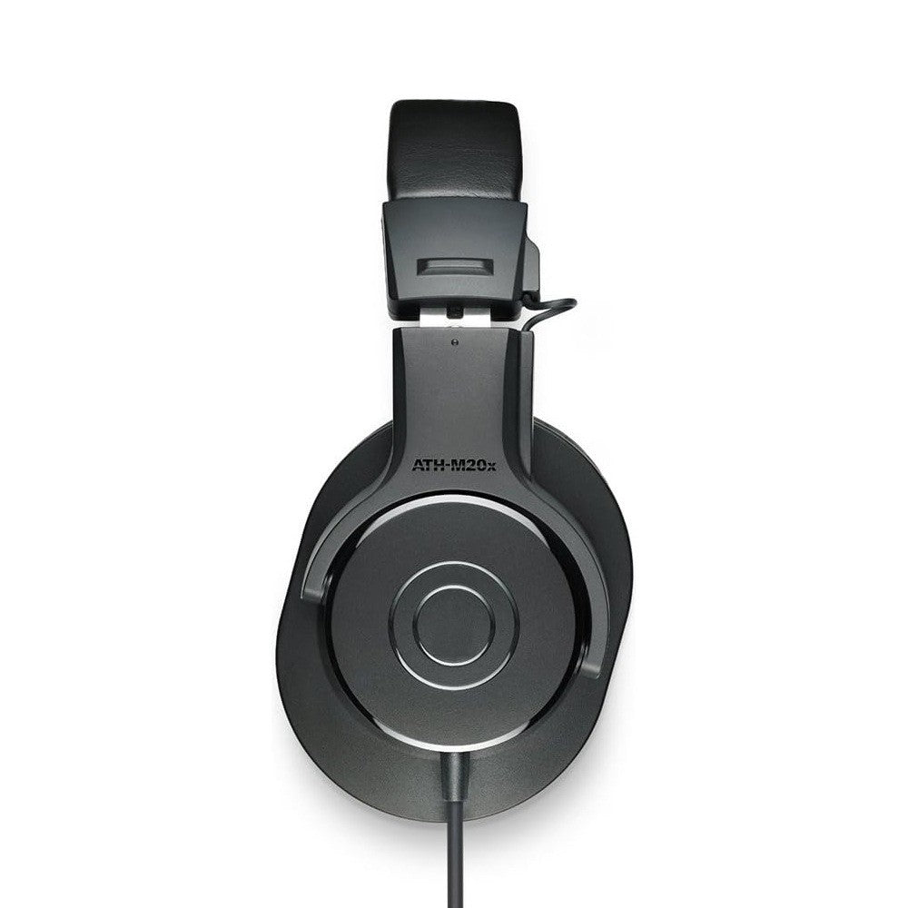 NEW Audio Technica ATH-M20X Studio Monitor Headphones + Case & Cables ATH-M50X