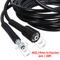 For Karcher K2 K3 K4 K5 K7 High-Pressure Washer 6m/10m Extension Hose Pipes